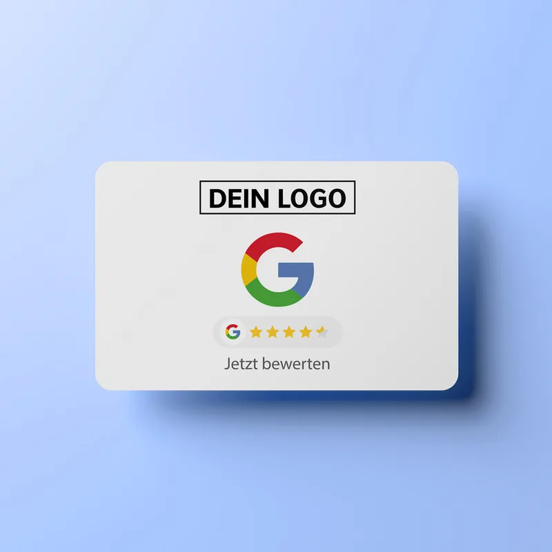 Google Bewertung Visitenkarte G