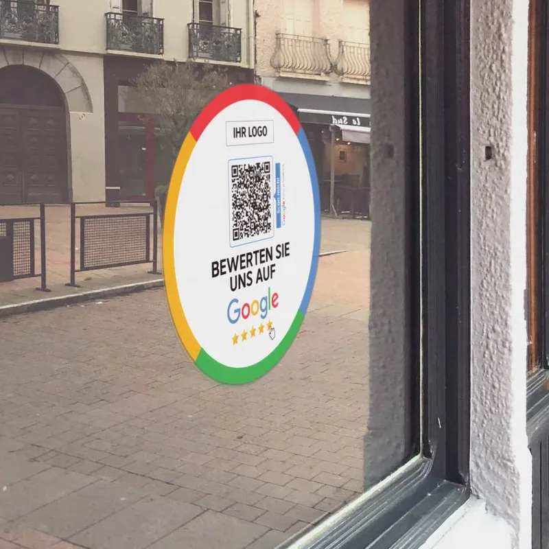 Google QR-Code Sticker